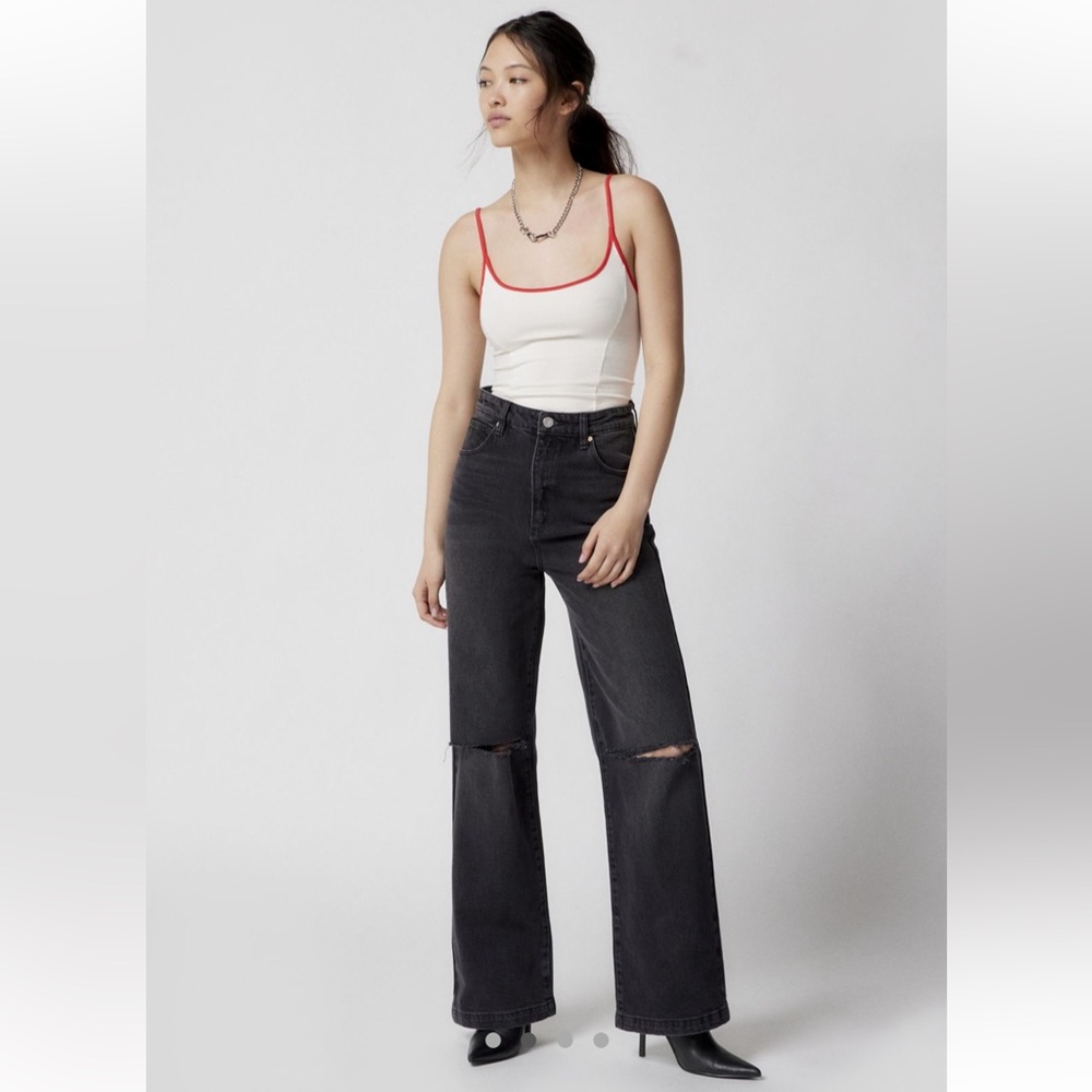Abrand A 94 High & Wide Jean - Patti Rip UO URBAN OUTFITTERS